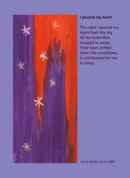 I poured my heart